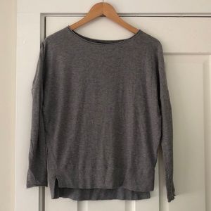 Vince cotton boatneck sweater